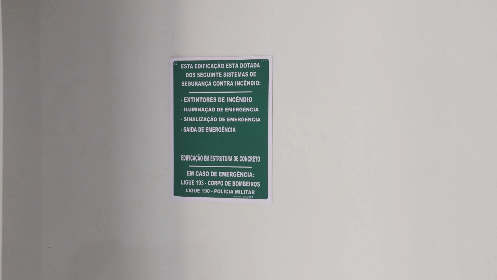Equipamentos de segurança contra incêndio